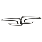 Real Carbon Fiber for Tesla Model 3 Highland 2024 Car Tail Cover Rear Brake Light Guard Trim Exterior Accessories