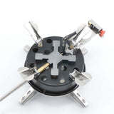 Portable Backpacking with Piezo Ignition Windproof Camp Stove Foldable Burner for Outdoor Camping Hiking Pic