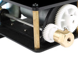 4 Wheel DIY Robot 4WD Chassis Smart Replacement For Arduino Car Platform With Metal Servo Bearing Kit Gear Control