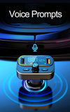 QC3.0 PD20W Car MP3 Player Bluetooth 5.0 FM Transmitter Handsfree Fast Charge Dual USB Charger TF U Disk Music Player