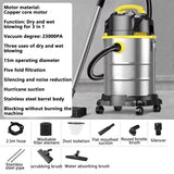 220V 3000W 25L 3 In 1 Household High Suction Dry And Wet Dual-purpose Vacuum Cleaner For Car Beauty Seam Cleaning Industrial