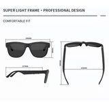 GS01 Smart Sunglasses Wireless BT5.0 Stereo Headset HandsFree Calling Music Audio Sunglasses