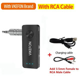 Bluetooth 5.3 Audio Receiver Transmitter Stereo Hansfree Call 3.5mm AUX USB Dongle Airplane Wireless Adapter For TV PC Car Kit
