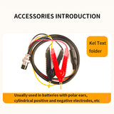 RC3563 Internal Tester Voltmeter with LCD Display Rechargeable Voltage Resistance Meter for Lithium Battery