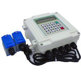 TUF-2000SW Ultrasonic TS-2/TM-1/TL-1 Sensor Liquid w Meter Wall-Mounted 4-20mA ModBus RS-485 Protocol wmeter