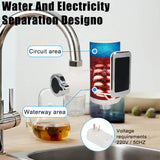 Bathroom Accessories Electric Hot Water Heater Kitchen Faucet Tankless Heating Hot Cold Taps Instant Heating Tap Universal Plug