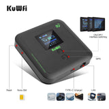 2.5Gbps Dual Band 6000mAh 5G CPE Modem Mobile Hotspot Pocket WiFi Router with Sim Card Slot