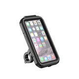 Motorcycle Waterproof Phone Holder Handlebar Mount Rearview Mirror Touch-Screen 360degree Rotation for 5.5-6.5 inch
