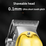 Resuxi LM-2026 High-power Set LCD Digital Display Hair Trimmer Men's Oil Head Carving Electric Clipper