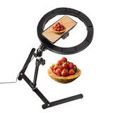 10 inch top shooting mobile bracket, live streaming fill light