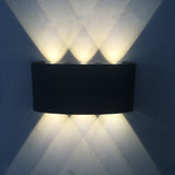 Hot Sale Wall-mounted Up And Down Lamp 4w 6w 8w 10w Waterproof Garden Porch Sconce Lighting Modern Outdoor Led Wall Light