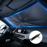 Protect your sunlight with this portable foldable car windshield sunshade