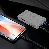 M.2 NVME SSD Enclosure Dual Bay RAID For M2 Nvme 2230 2242 2260 2280 Type-C USB 3.2 Gen2 20Gbps External Mobile Hard Drive Case