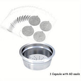 1pc Lavazza Capsule Cup Press Powder Hammer Aluminum Film Set Compatible