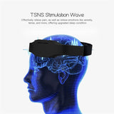 Wireless smart massager decompression head physiotherapy stimulation wave massage relieve stress sleep relaxation
