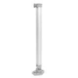 Removable 510‑760mm Height Adjustable Table Leg Lifting Telescc Folding Support for RV Boat Yacht