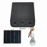 50W Monocrystale Silicon Solar Panel Battery Clip + Charging Compartment 12V Dual USB Output Sola r Cells Solars Panels