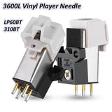 5Pcs AT3600L Cartridge Stylus LP Vinyl Needle for AT-LP60 Turntable Phonograph Platenspeler Record Player
