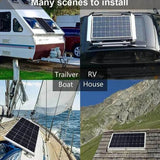 500W Portable Solar Panel+10A Controller Waterproof USB Port Solars 5V Battery Charge for Outdoor Camping Phone Power Bank