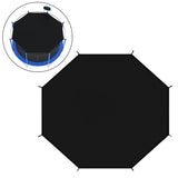 Sunshade Only 16ft Protective Top Tearproof Black Trampoe Sun Protection Cover