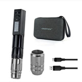 2022 New Ambition hunter wireless Tattoo pen machine 1650mAh Lithium Battery Power Supply LED Digital for body art