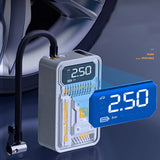 Rechargeable Air Pump Tire Portable Wire/Wireless Compressor Digital Cordless Car Tyre Iator For Motocycle Bicycle
