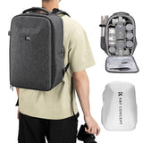 Backpack Hardshell DSLR 22L Large Capacity Camera Case Waterproof Bag with 15.6 Inch Laptop Compartment