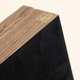 Wooden Flip Organizer Box Jewelry Gift Display Case Watch Earrings Ring Holder Jewellery Storage