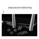 RJ45 Lock Kit With Key - Ethernet Port Security Blocker, Anti Dust Cap Protector For Router & Computer Ports