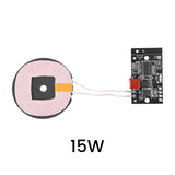 Universal Portable 3-20W Fast Charging Wireless Charger PCBA DIY Standard Accessories Transmitter Module Coil Circuit Board
