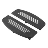 Top-1Pair Motorcycle Front Footrest Insert Peg Trim For Street Electra Tri Road Glide Rider Foot Pedal Covers