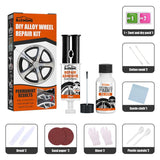 Adhesive Effective Alloy Repair Kit Sier Wheel Fix Curb And Paint Rim Surface