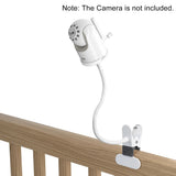 Clip Mount Stand Compatible with Infant and DXR-8 PRO Baby Monitor Camera Holder Flexible Twist Attaches Crib Cot Shees