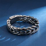 316 Stainless Steel Personalized Flower-shaped Buckle Titanium Steel Trendy Bracelet