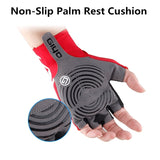 Giyo Gym Half Finger Bicycle Gloves MTB Road Bike Riding DH Racing Shock Absorption Outdoor Mittens