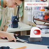 Mini Heat hine T-Shirt Printing Easy Heating Transfer Press Iron hines for Clothes Bags Hats Pads Blanket Leather