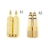 3.5 plug Jack Stereo Audio Adaptor For Microphone Headphone AUX Cable Convertor 3.5mm Male to 6.5 mm Female Adapter