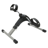 Bike Pedal Exerciser Stable LED Display Screen Folding Pedal Exerciser Legs Recovery Wider Base for Office Use for Aging Knees