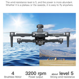 New Professional with 3-Axis Gimbal FPV Aerial Aircraft Laser Obstacle Avoidance EIS Anti-shake Camera GPS RC Drone