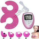 Household electronic pulse meridian massage instrument increases breast massager