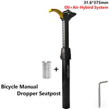 High Quality Nice Portable Outdoor Sports Shock Absorber Seat Tube Manual Seatpost Sleeve Zoom Dropper