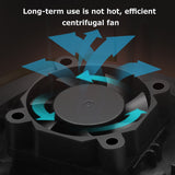 Cup Charger Cigarette Lighter Socket 3 USB Port charger For Mobile Phone QC3.0 Fast Car Charger with Temperature Voltage Display