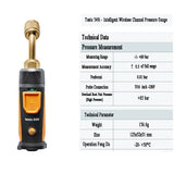 Testo 549i High-pressure Gauge (Bluetooth-compatible) Smart and Wireless Probe Refrigeration Pressure Gauge Meter 0560 1549