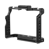 Andoer Camera Video Cage +Top Handle +Side Wooden Grip Kit with 1/4" Threads for Sony A7IV/ A7III/ A7II/ III/ A7R II/ A7S II