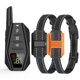 Electric Training Digital Rechargeable Remote Control IPX7 Waterproof Vibrator Pet Bark Stop Shock Collar for Dog