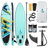 Iatable Stand Up 320cm Paddle 300lbs Capacity Board Water Sports Boating Kayaking Surfing