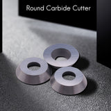 10Pcs Diameter 12mm Round Carbide Cutter Insert Fits for Ci3 Wood Turning