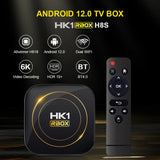 HK1 RBOX Android 12 TV 2GB RAM 16GB ROM Allwinner H618 Dual Wifi 2.4G/5G BT 4.0 Support HD 6K 3D Media Player Set Top BOX