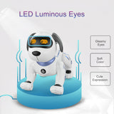 LE NENG TOYS Electronic Pets Robot Stunt Dog Voice Command Programmable Touch-sense Music Song Toy for Kids Christmas Gift