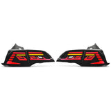 LED Tail Lights Assembly High Brightness Rear Brake Light IP67 Waterproof Plug and Play Multifunction for Model 3 Y 2017‑2023
